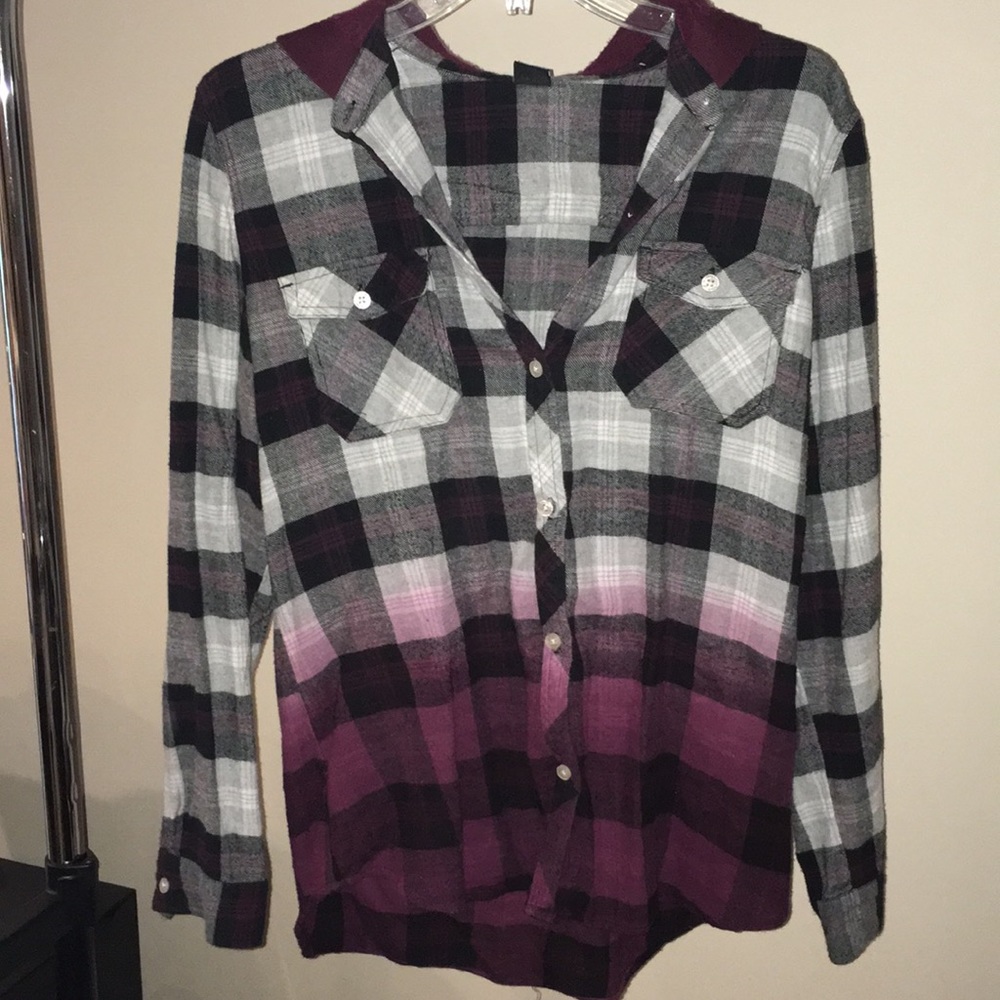 Flannel Hoodie